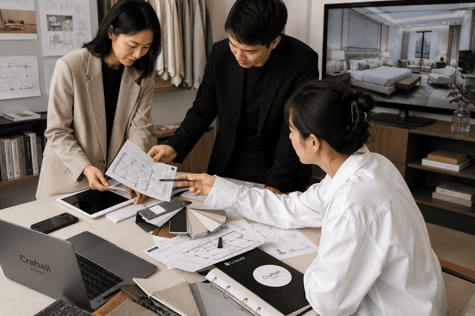 Project-based furniture manufacturing