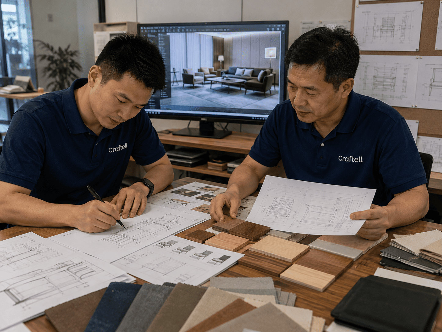 Technical development and sample approval
