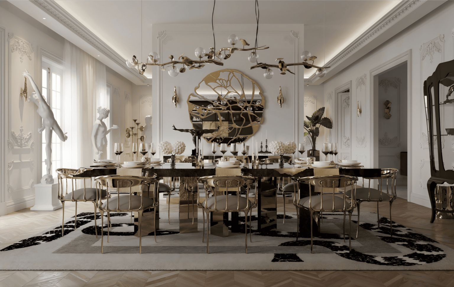 Luxury Dining Room Interiors 