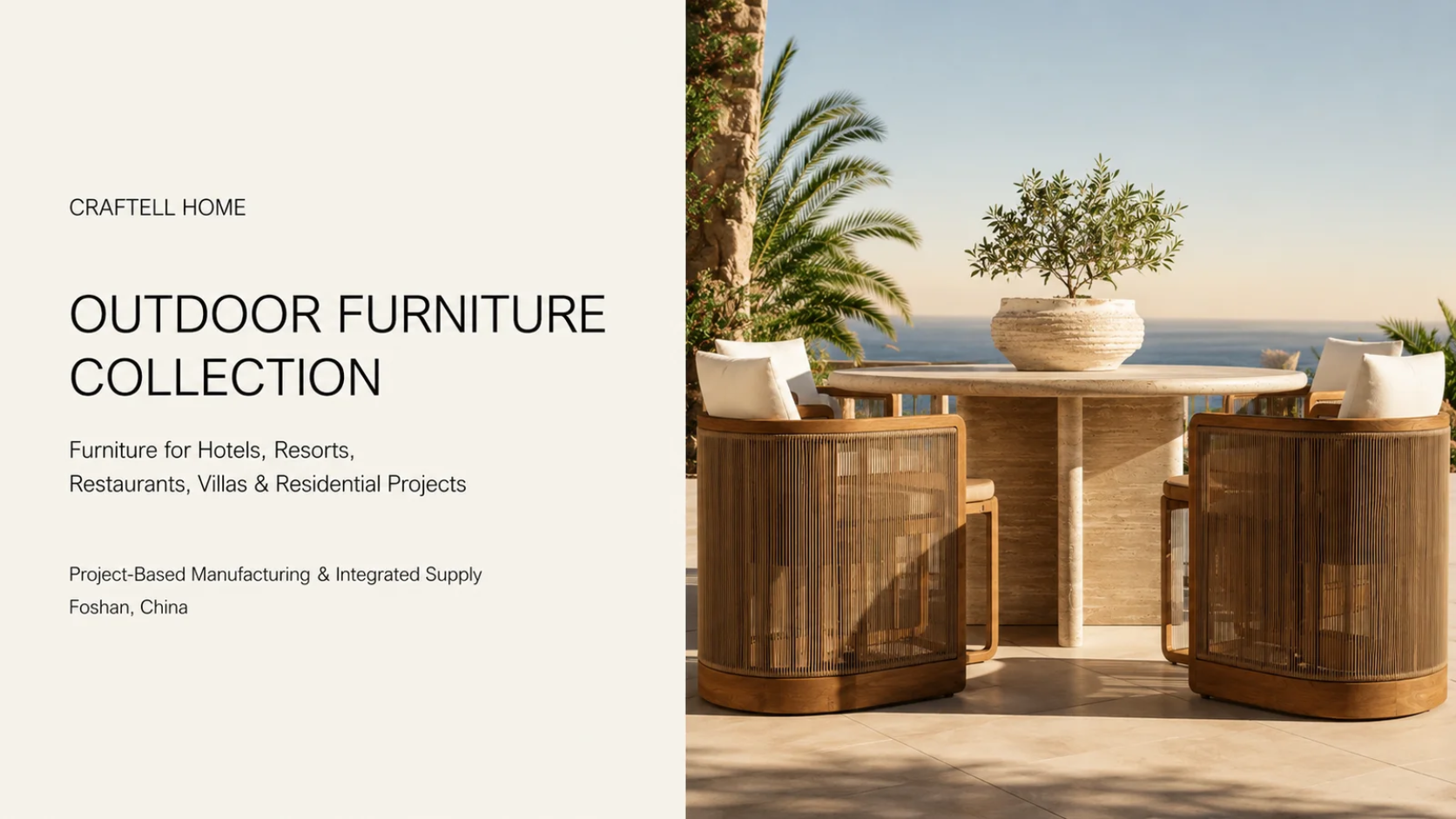 Download Our Outdoor Furniture Catalog