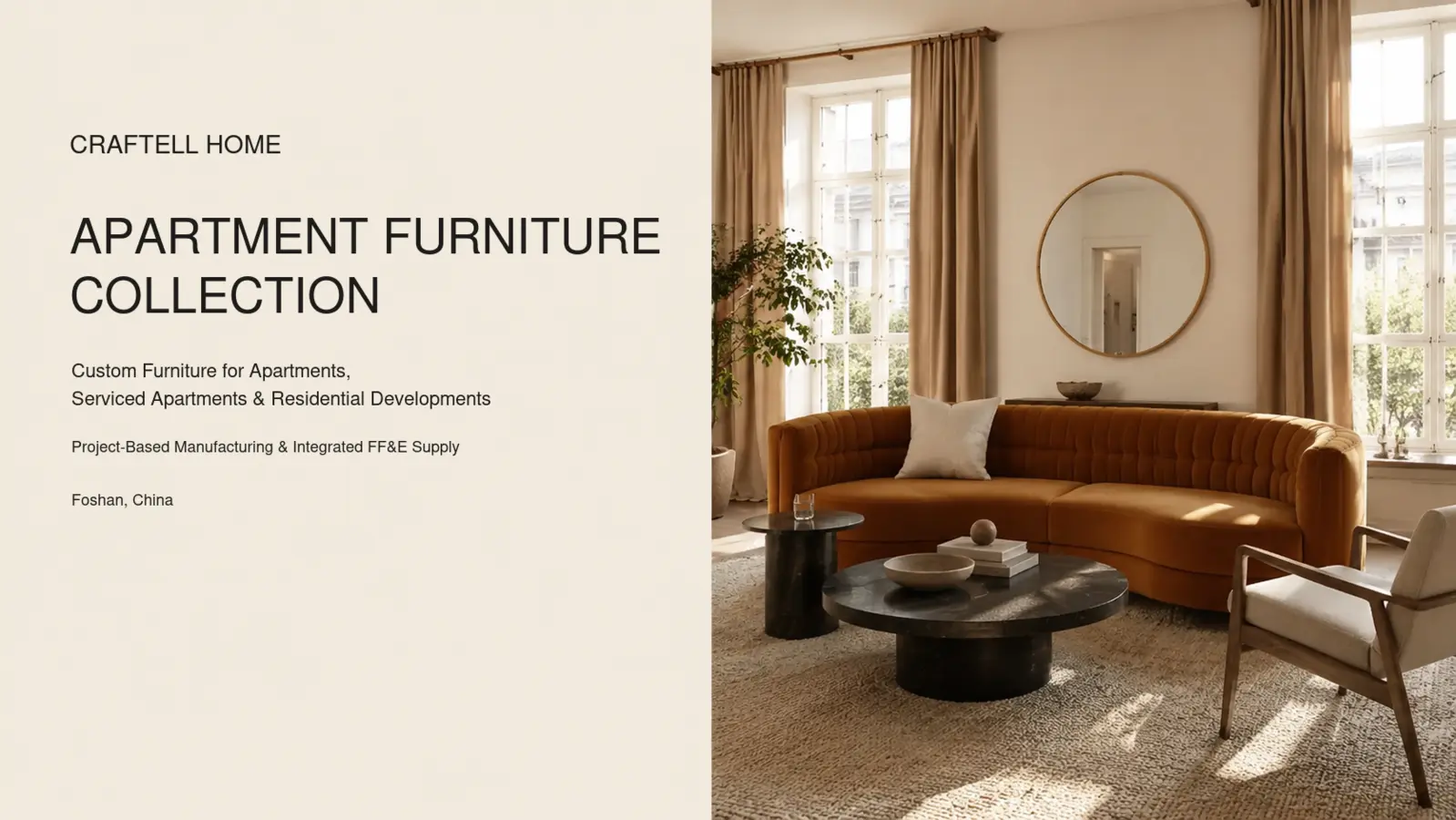 Download Our Apartment Furniture Catalog