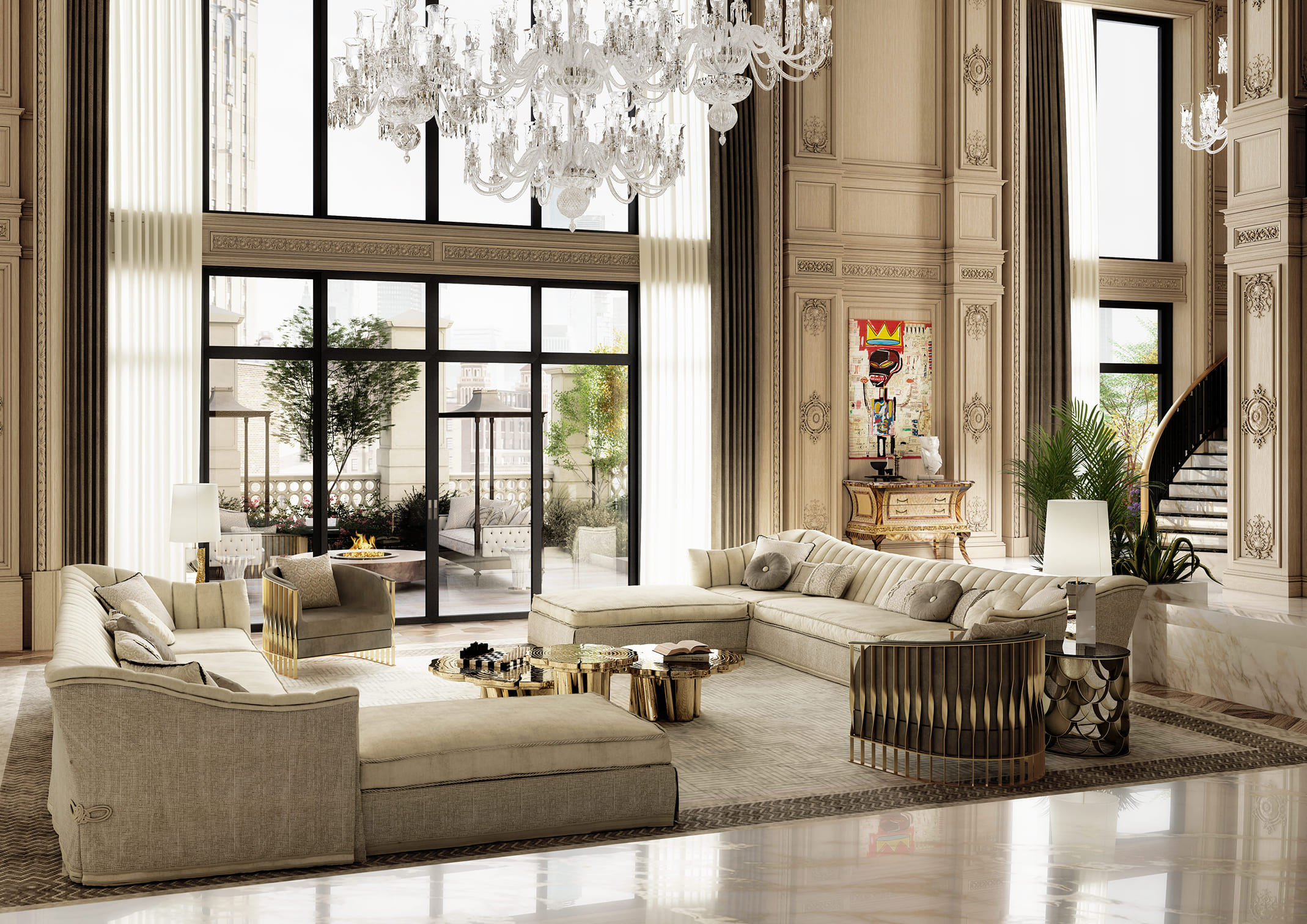 Manhattan Luxury Penthouse Apartment