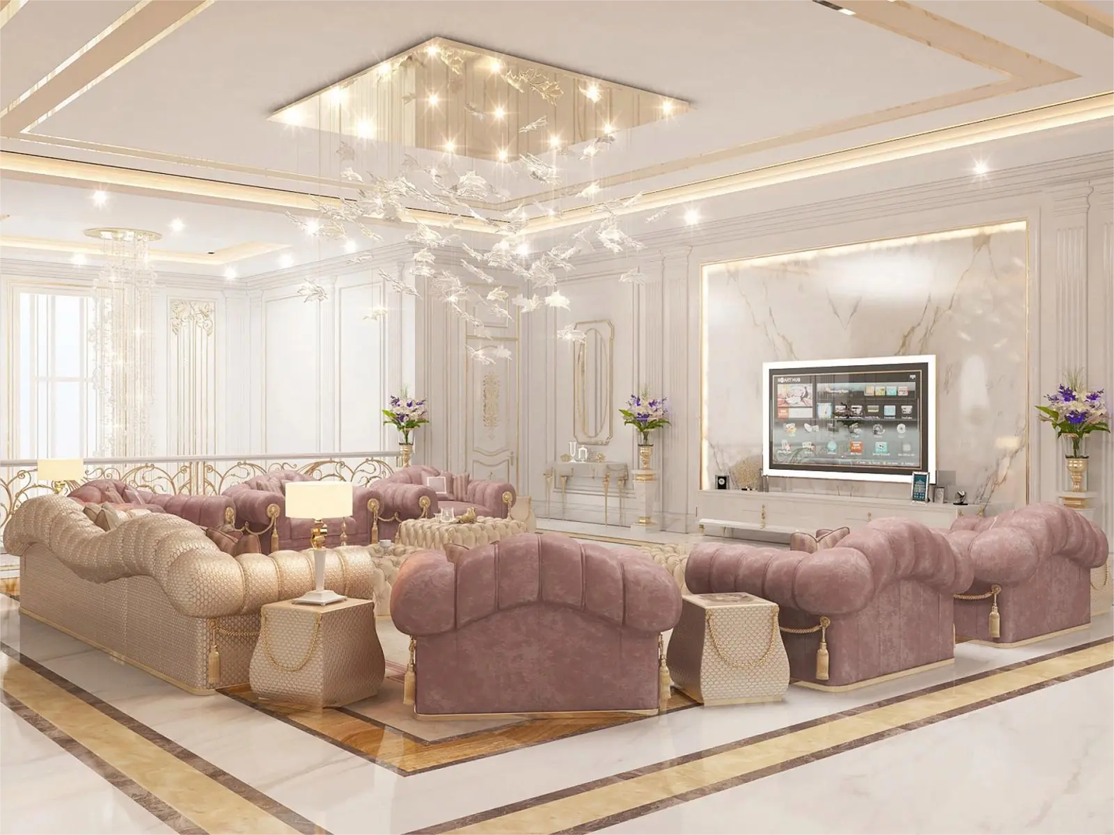 Arabian Royal Luxury French-Style Villa