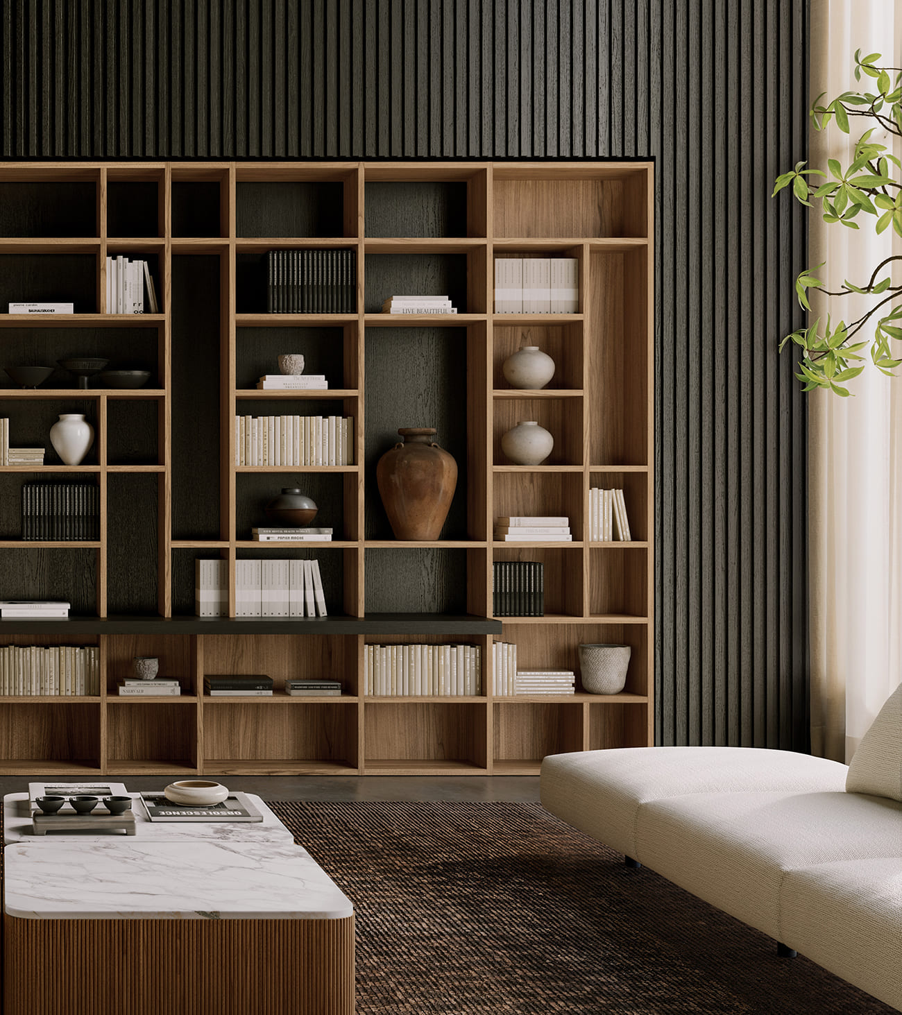 Custom fixed furniture and cabinetry