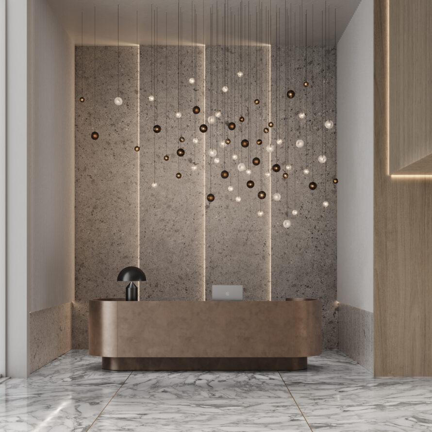 Decorative lighting project solution